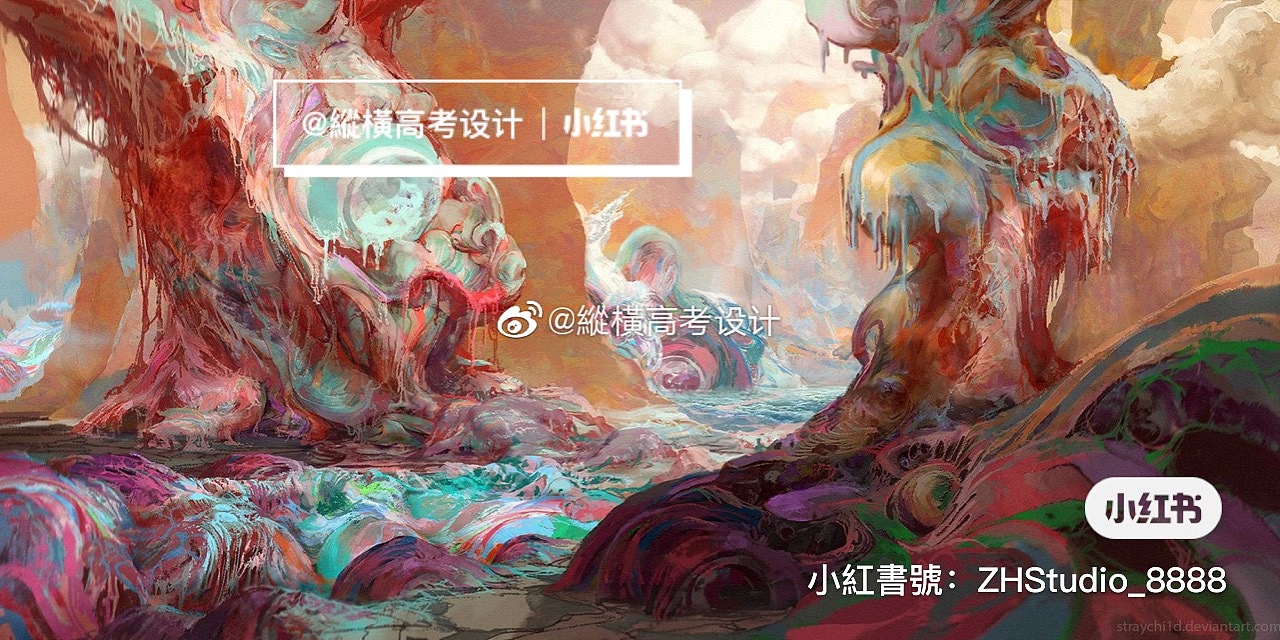 校考设计｜国美设计｜场景氛围图参考（图ZMjYyMjc2ODY0） - 艺术插画 - 站酷设计师縱橫高考设计原创素材 - 站酷ZCOOL