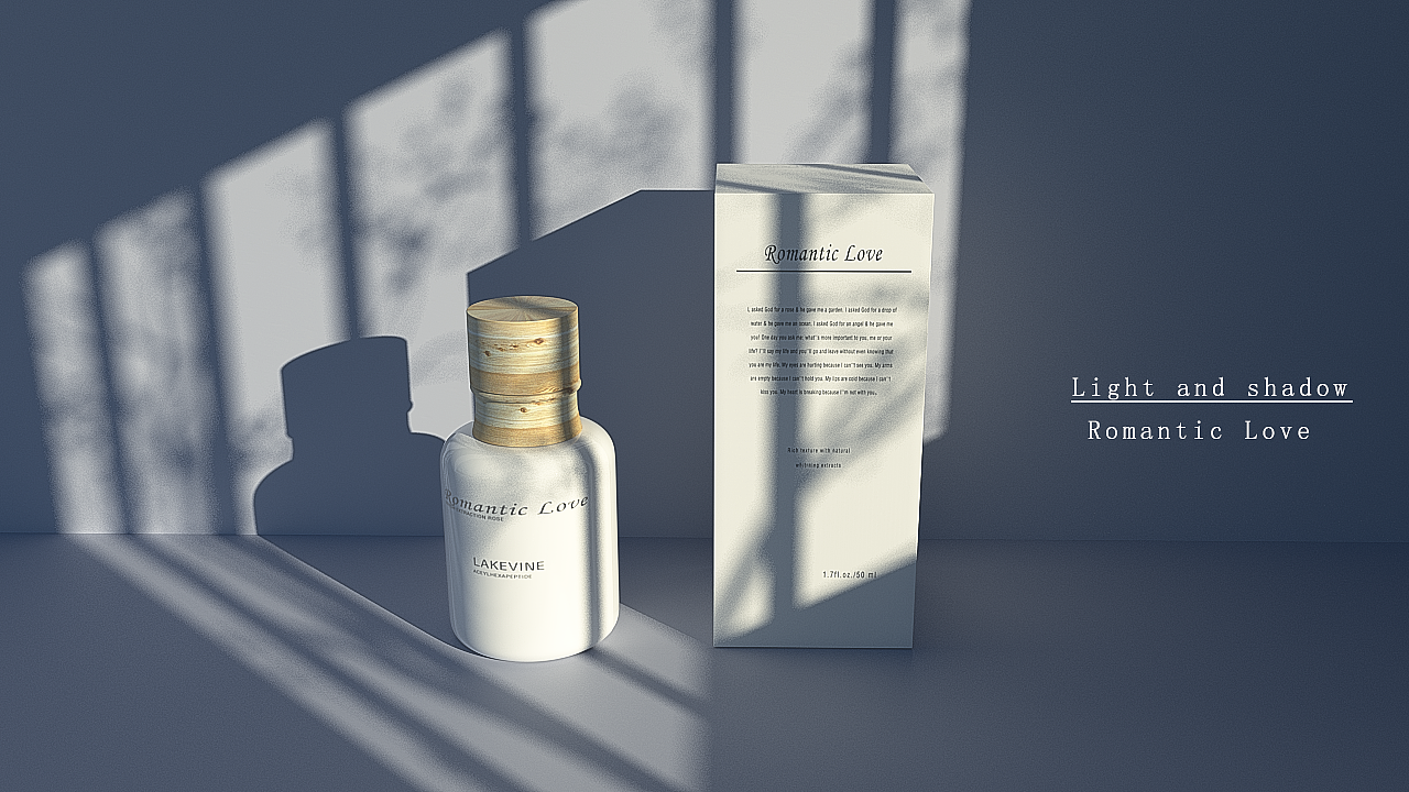 精华液包装产品渲染（图ZMjgwODg4MjM2） - 产品 - 站酷设计师漫步之初原创素材 - 站酷ZCOOL