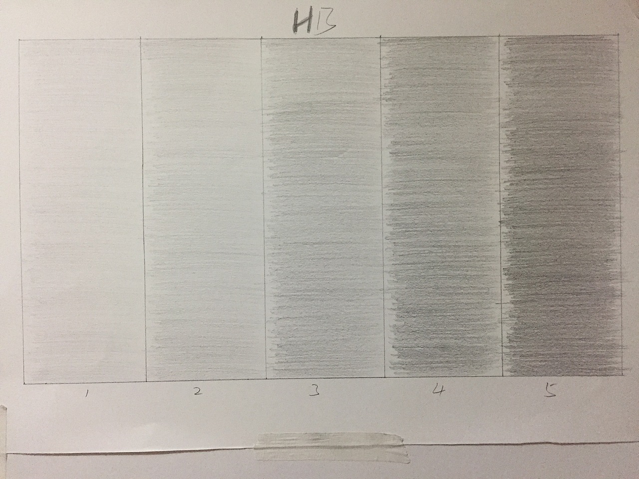 铅笔控制要求一次排线,主要是力道的控制练习,我大概练了6张,说实话