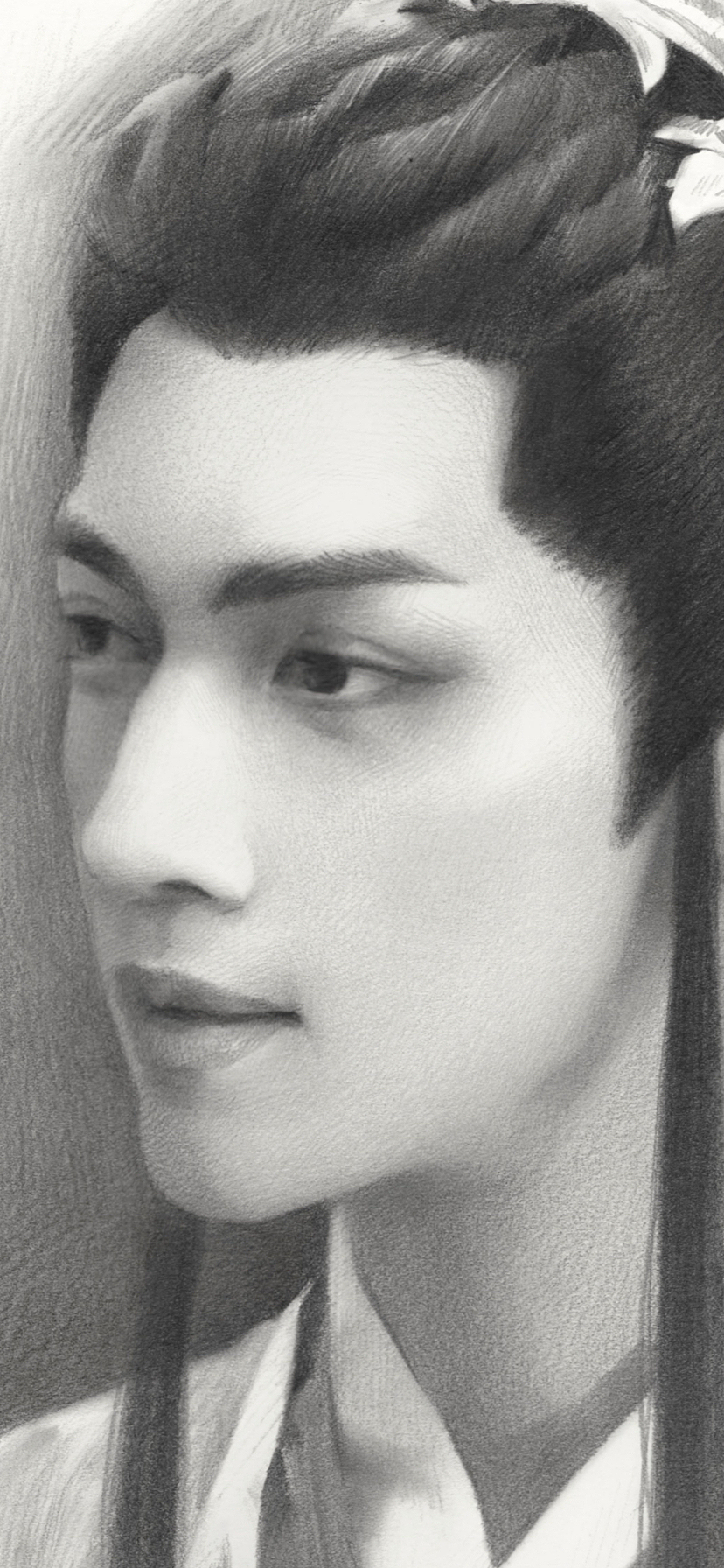 六月素描头像合集