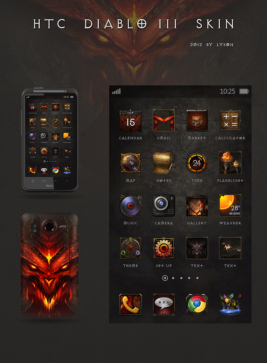 Diablo III Skin（图ZNjg4NTk1Mg==） - 主题/皮肤 - 站酷设计师LYSONLIN原创素材 - 站酷ZCOOL