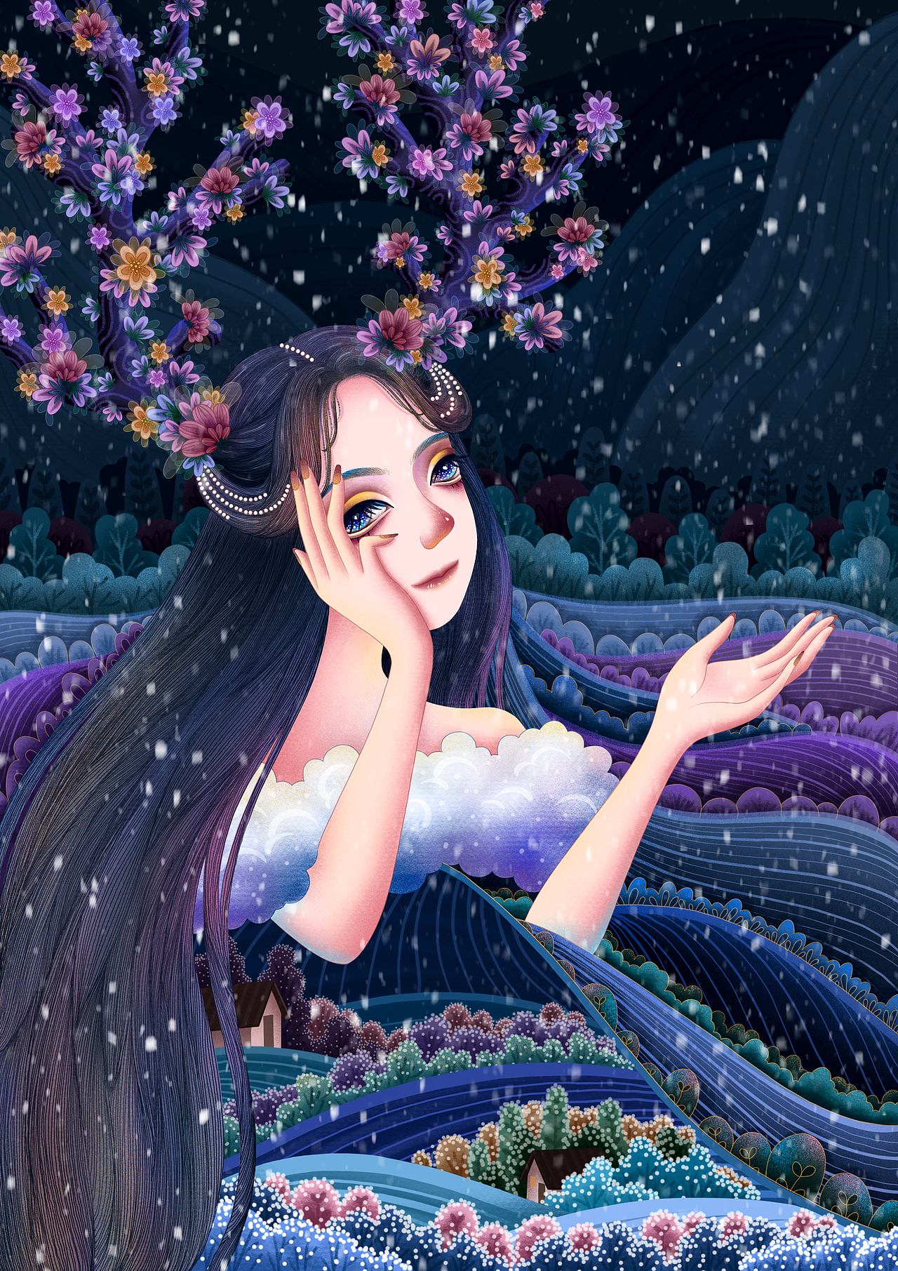四季系列（图ZMTM0MDMzOTUy） - 创作习作 - 站酷设计师kiki李可乐原创素材 - 站酷ZCOOL
