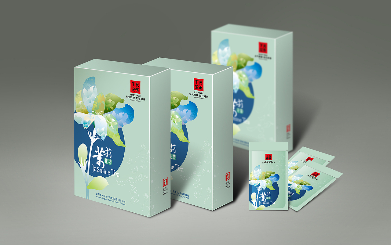 茉莉花茶（图ZMjEzOTQ0MzI=） - 包装 - 站酷设计师每赞MEIGNZA原创素材 - 站酷ZCOOL