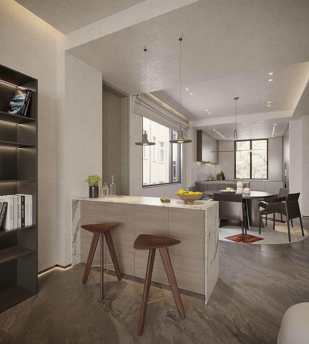 中性色系空间设计 打造别样的高级感