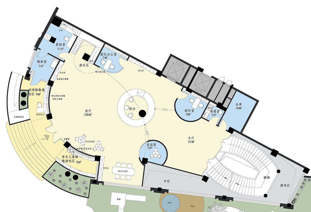 gacedesign丨蒙台梭利儿童之家丨哈顿国际幼儿公学