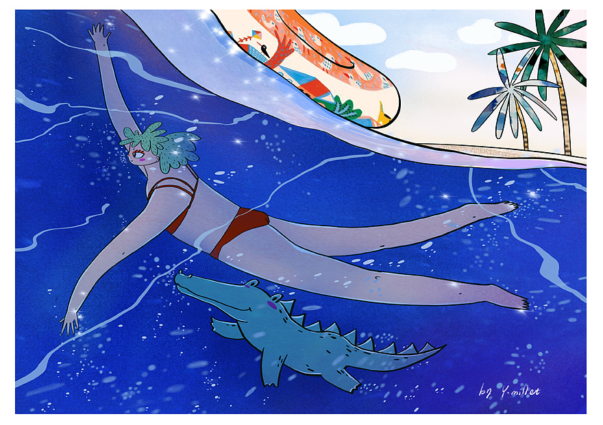 怪力姐和鳄鱼弟