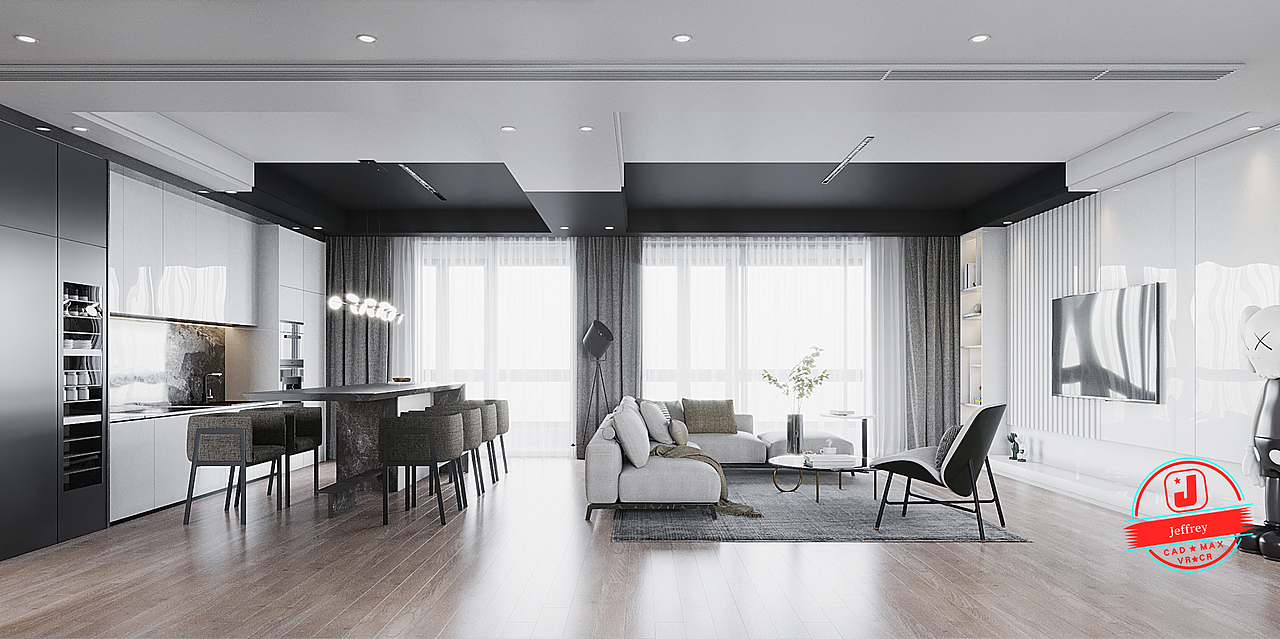 现代客餐厅表现