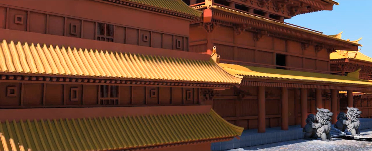 三维建筑漫游—入楼