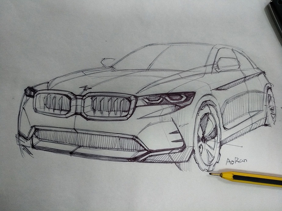 BMW5改装实验（图ZMTkwMjgwODU2） - 交通工具 - 站酷设计师老模王原创素材 - 站酷ZCOOL