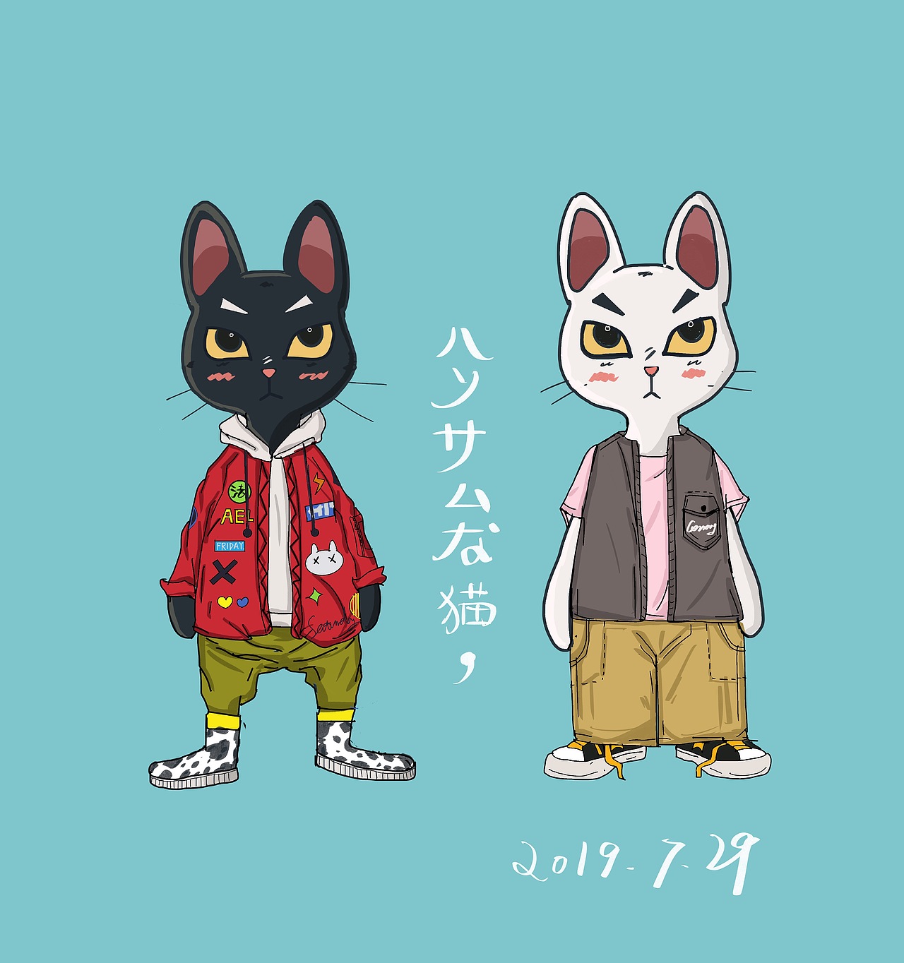 占一个位置（图ZMTcwMDQ4ODAw） - 艺术插画 - 站酷设计师请你喝奶绿原创素材 - 站酷ZCOOL