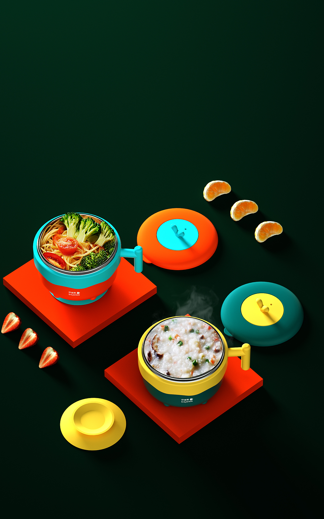 【母婴用品】Bajalee母婴餐具系列合集(早期作品)