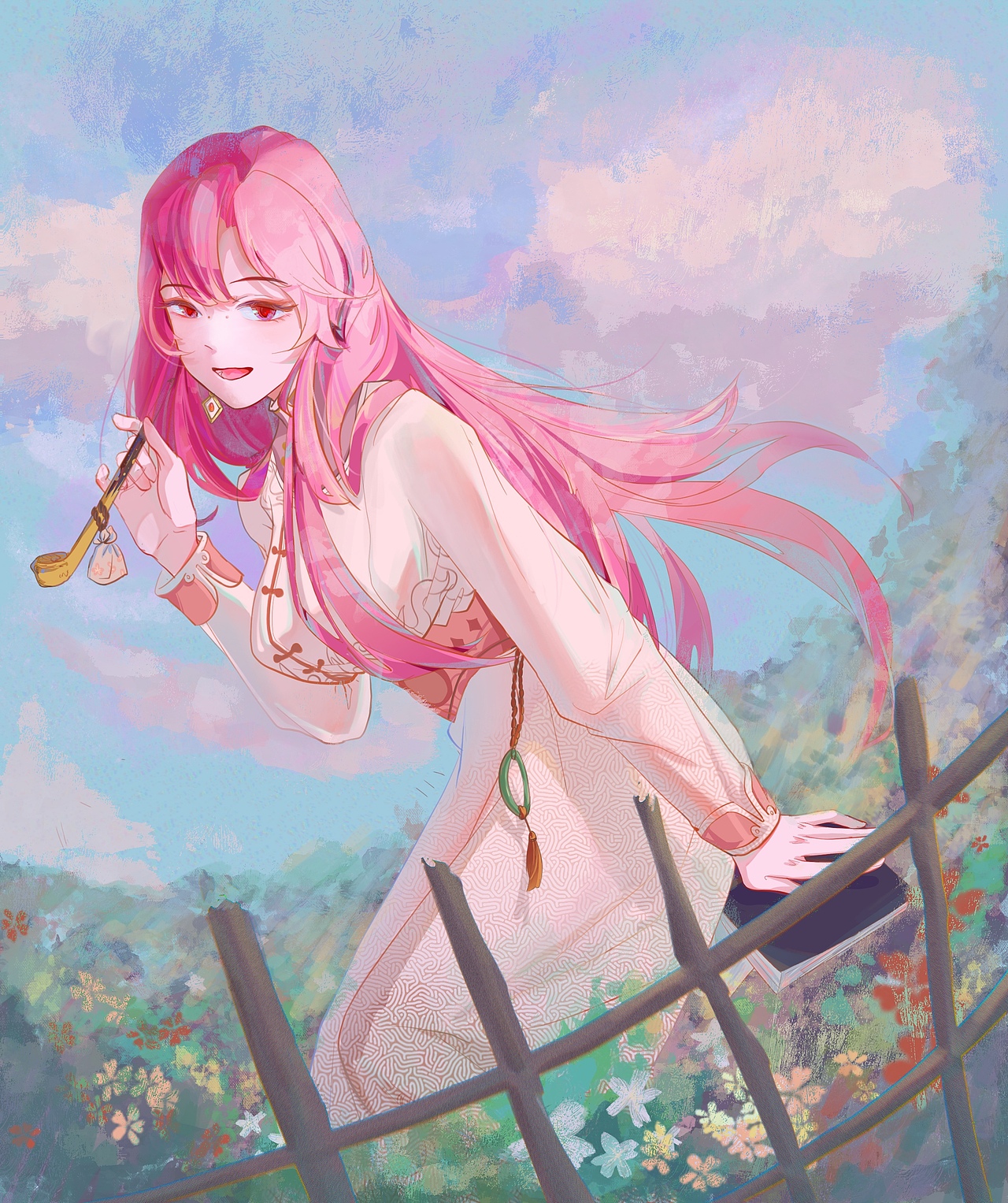 vup【花酒得闲】性转（图ZMjk1MDg0MTcy） - 创作习作 - 站酷设计师无源的插画小屋原创素材 - 站酷ZCOOL