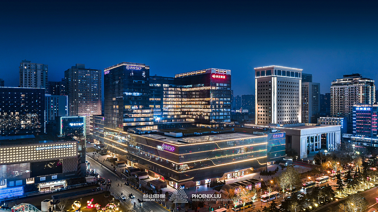 西安SKP - 夜景照明