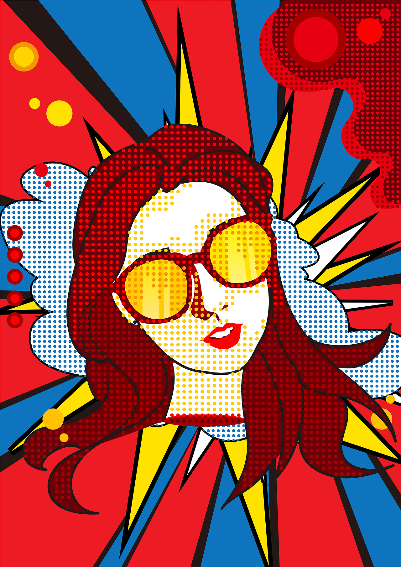 波普风插画|插画|商业插画|ddden_原创作品-站酷zcool