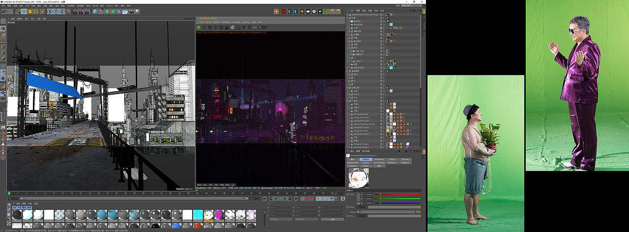 毕设《ANATTA》中的场景概念设计/后期制作（图ZMTE4MjExMDYw） - 场景 - 站酷设计师杜依桐原创素材 - 站酷ZCOOL