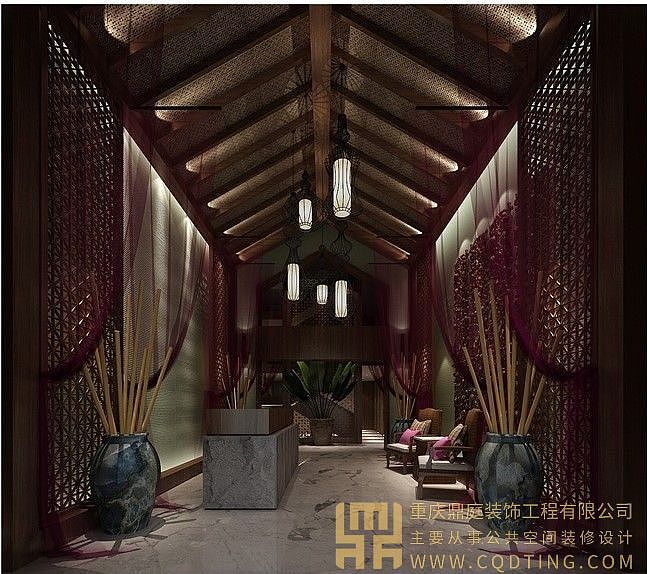 重庆2018美容院装修设计效果图 2018最流行的装修风格 鼎庭装饰装修设计美容院作品系列