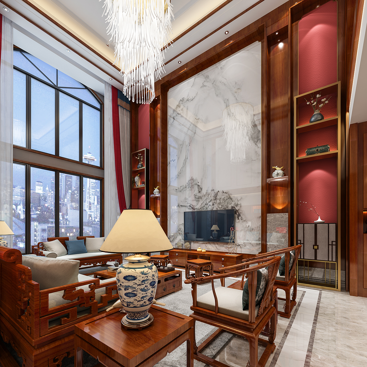 1992效果图~别墅效果图案例欣赏