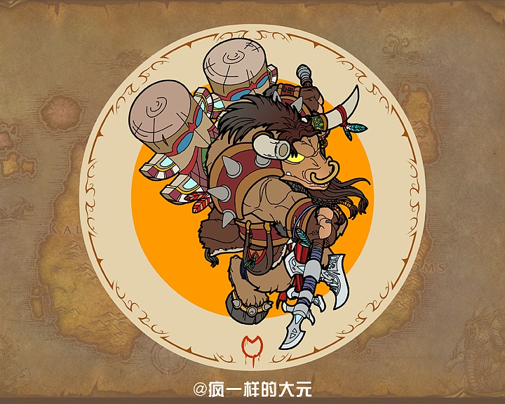 牛头人酋长 凯恩.血蹄