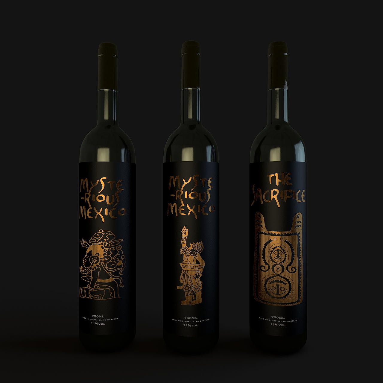 WILD红酒包装系列（图ZMzM4MTc3NDA=） - 包装 - 站酷设计师你好大海品牌设计原创素材 - 站酷ZCOOL