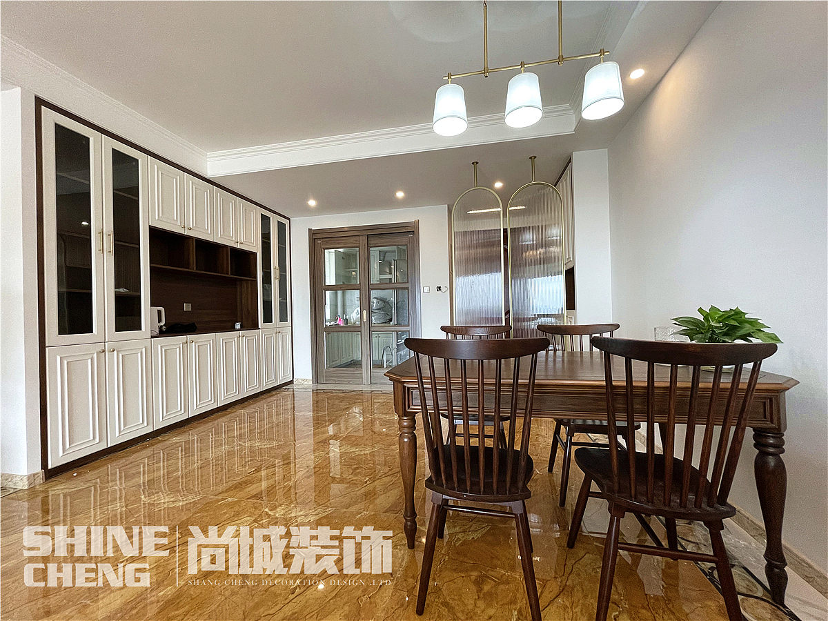 泰安碧桂园小区130㎡美式风格装饰设计实景案例（图ZMjY4Nzk5MjY0） - 家装设计 - 站酷设计师泰安尚城装饰原创素材 - 站酷ZCOOL