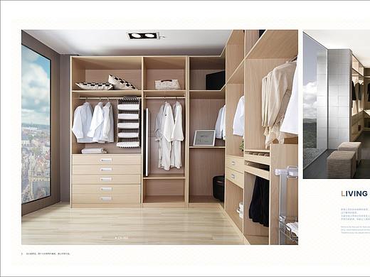 郑州全屋定制板式家具图册制作 板式衣柜橱柜画册设计