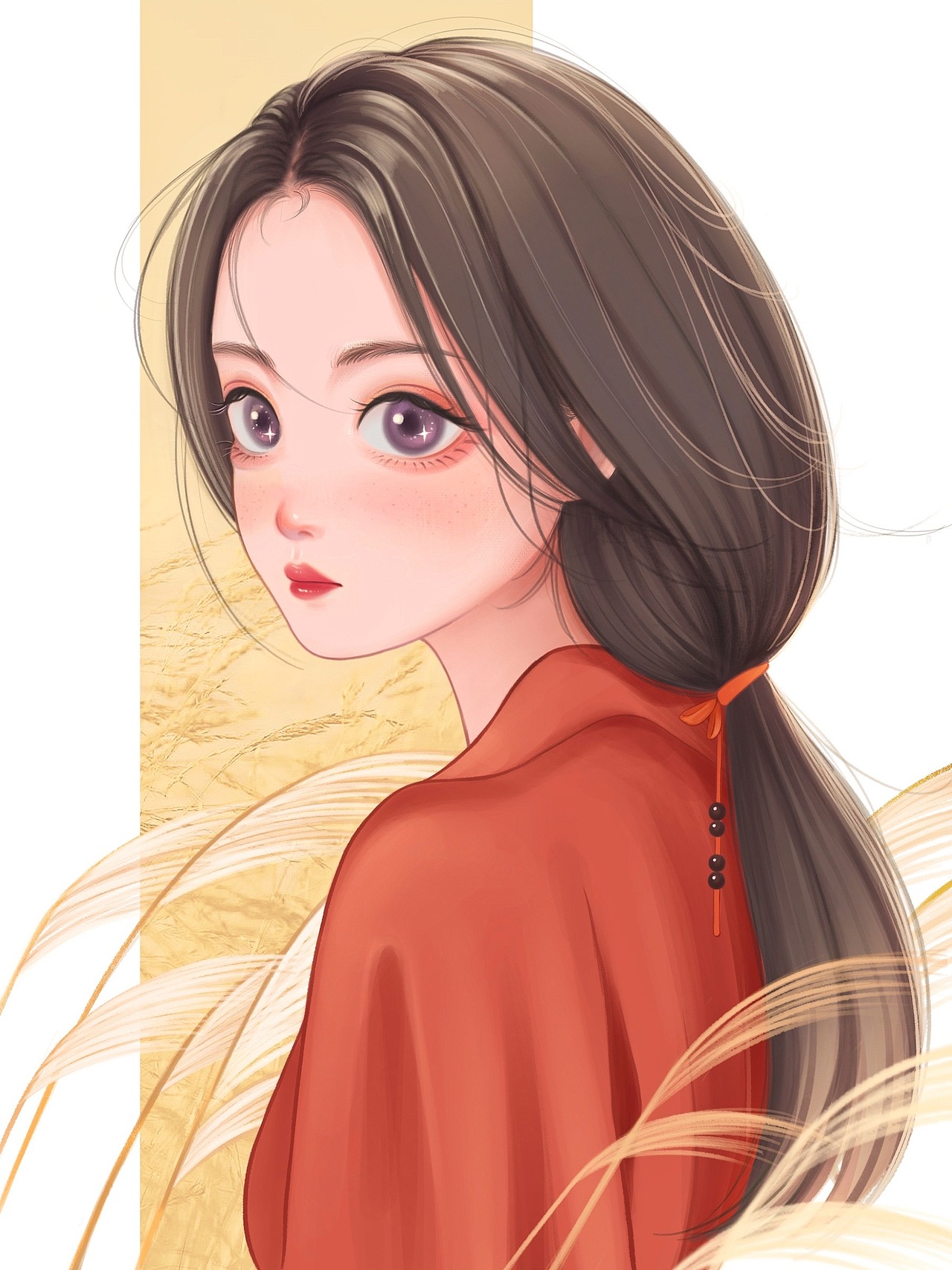 郁色古风少女 / 插画合集（图ZMjg2MzQyMDQ4） - 商业插画 - 站酷设计师沁园的圈圈原创素材 - 站酷ZCOOL