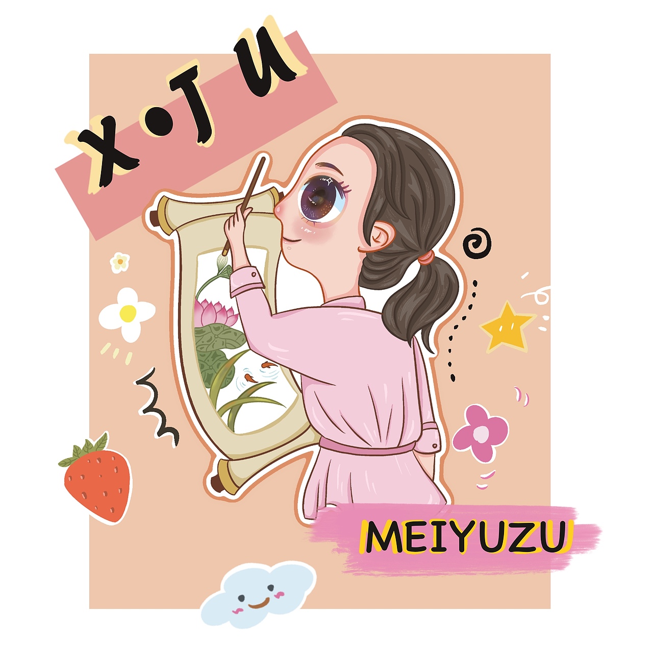 q版人物头像设计合集