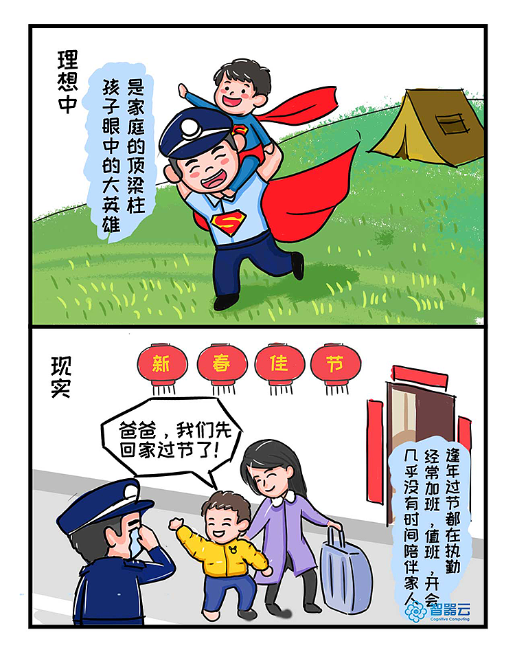 《我理想中警察的样子》（图ZMjI0Mjc4NjY0） - 中/长篇漫画 - 站酷设计师自然卷li原创素材 - 站酷ZCOOL