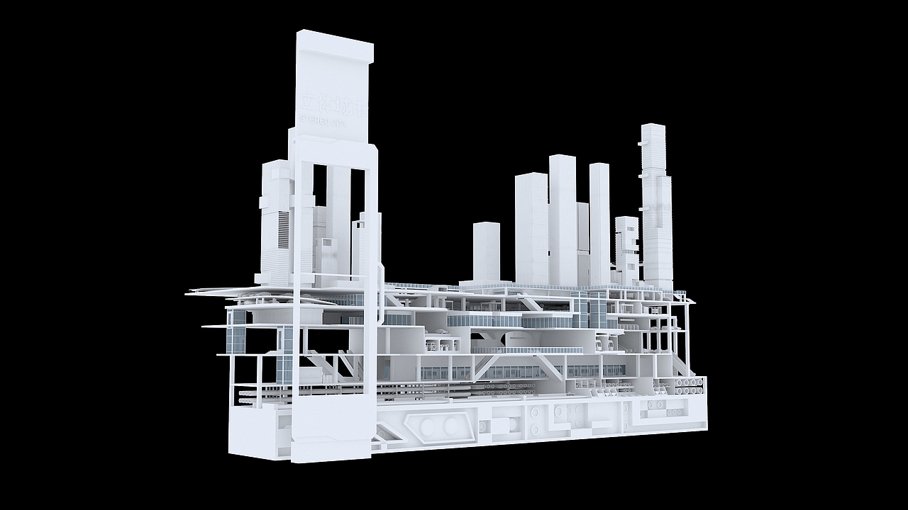 一个失败的立体城市沙盘模型，可失败的原因不在我！（图ZMjQ2MzM0OTk2） - 其他三维 - 站酷设计师怪人3D原创素材 - 站酷ZCOOL