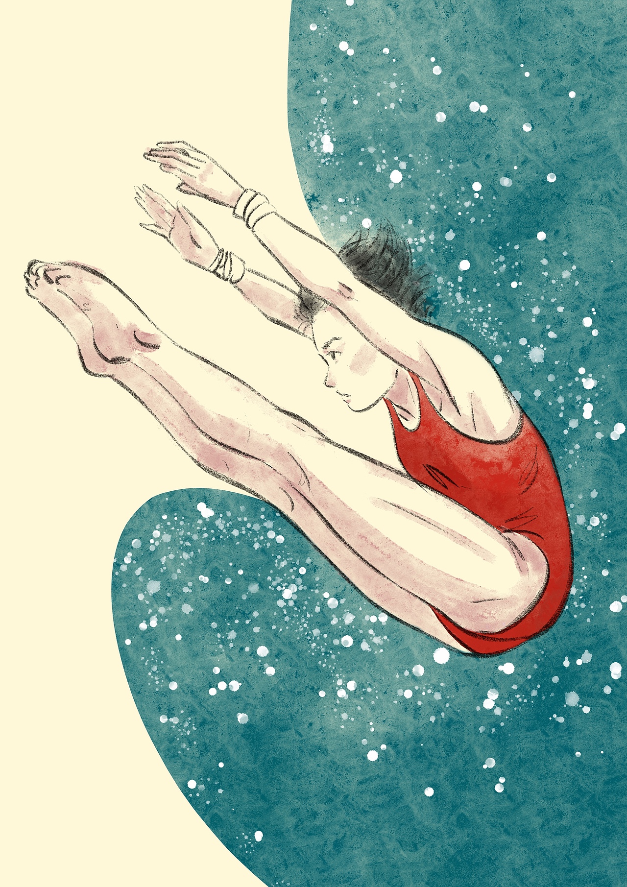 奥运会期间的图（二）（图ZMjY2OTM2MzU2） - 创作习作 - 站酷设计师兔道格斯原创素材 - 站酷ZCOOL