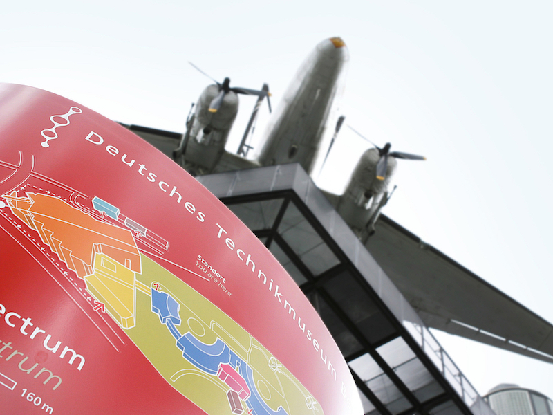 德国柏林科技博物馆导视系统设计