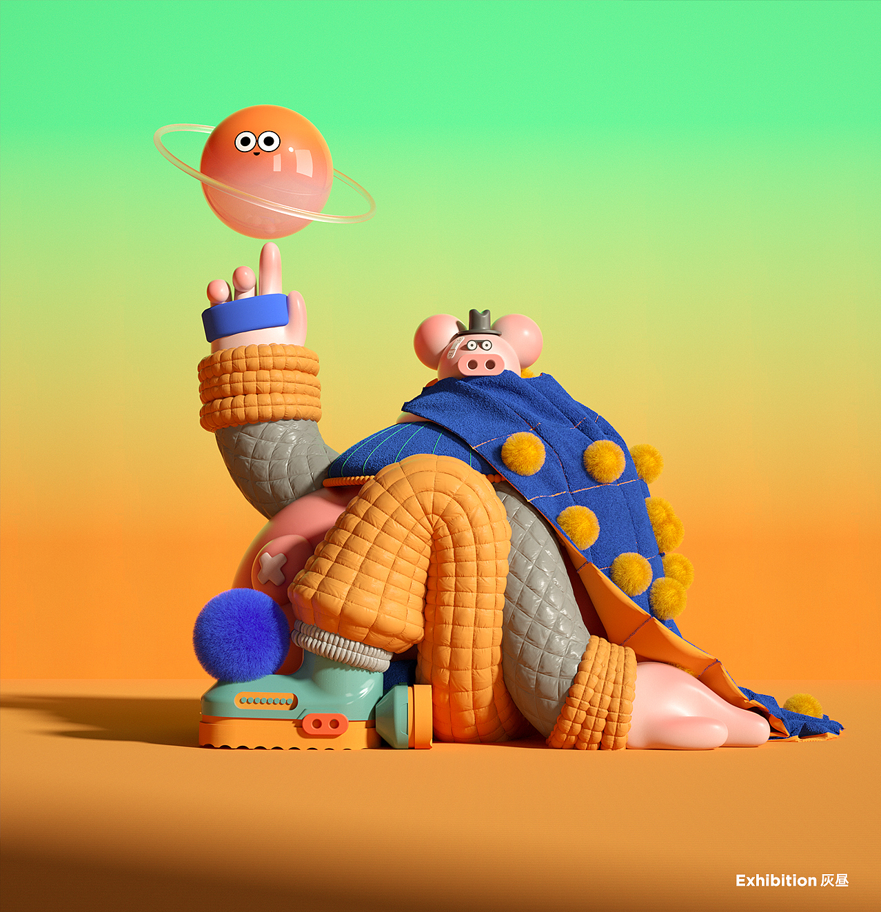 山海新经 C4D（图ZMjA3MjUxMDQ4） - 人物/生物 - 站酷设计师灰昼原创素材 - 站酷ZCOOL