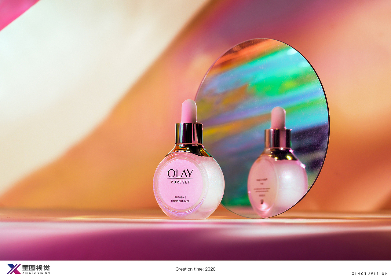 美妆博主& XT vision OLAY流光瓶