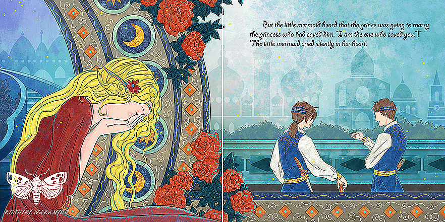 Sirène美人鱼（图ZMTQ0ODAxMDQ4） - 绘本 - 站酷设计师南LJN原创素材 - 站酷ZCOOL