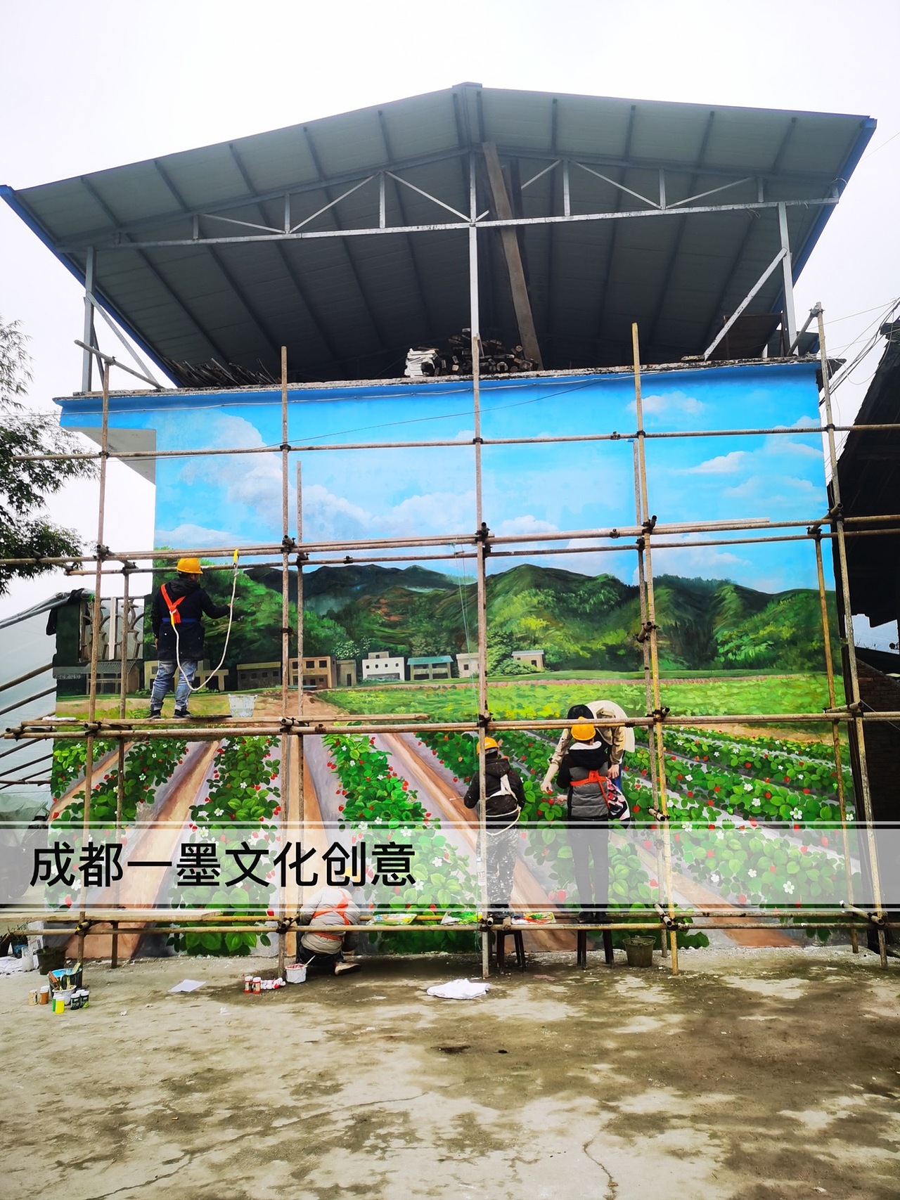 新农村壁画,乡村壁画