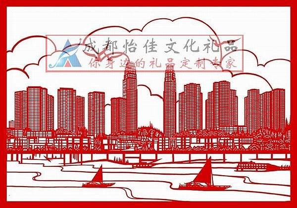 旅游剪纸各地风光景观剪纸册定制部分案例欣赏（图ZNjYzNDYzNTI=） - 其他手工艺 - 站酷设计师成都怡佳文化原创素材 - 站酷ZCOOL