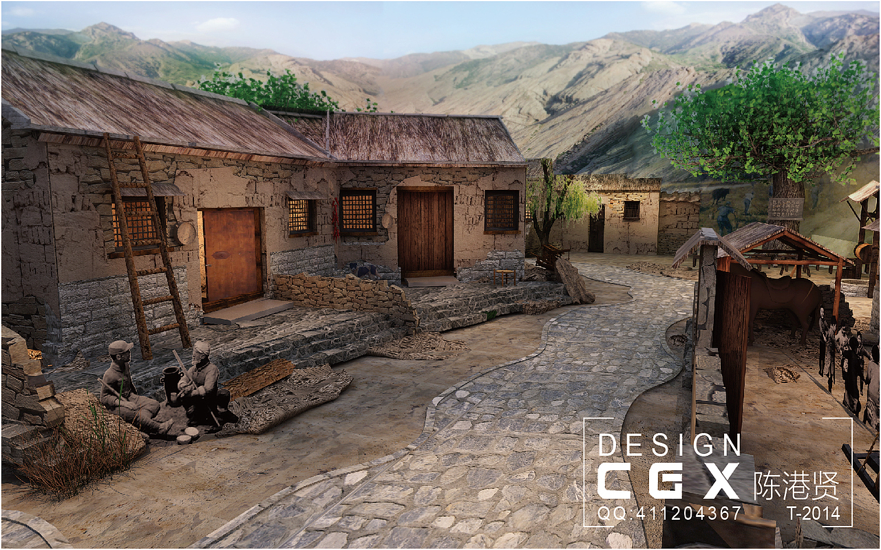 山东沂蒙情景再现馆-红嫂-2