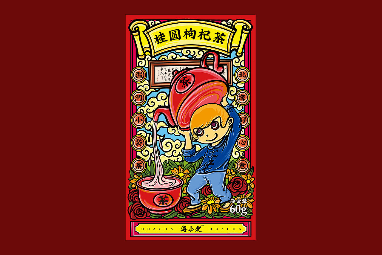 猴子IP国潮包装设计