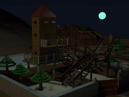 小木屋（個人主頁-ZMjU4NDk0NTY=） - 建筑/空間 - 站酷設(shè)計師沖天的逃出原創(chuàng)素材 - 站酷ZCOOL