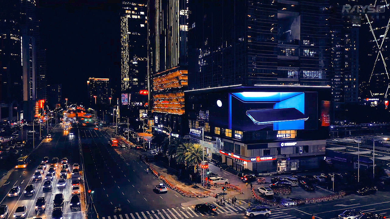 深圳-福田之光裸眼3D大屏