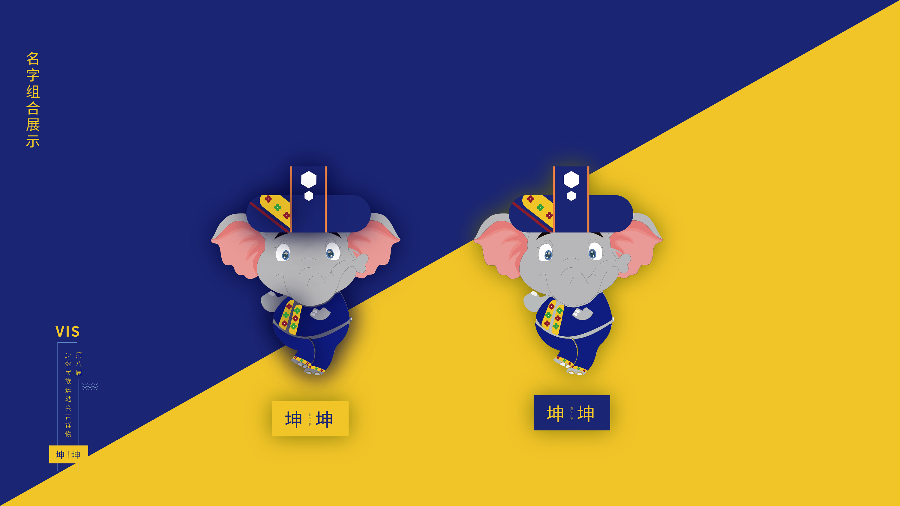 第八届河南少数民族运动会吉祥物vis
