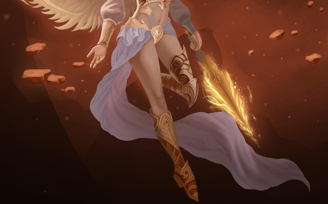 审判天使游戏原画