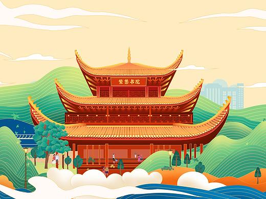 长图插画·深圳地铁八号线（个人主页-ZNDc3ODY1Mjg=） - 商业插画 - 站酷设计师啊哈pp原创素材 - 站酷ZCOOL