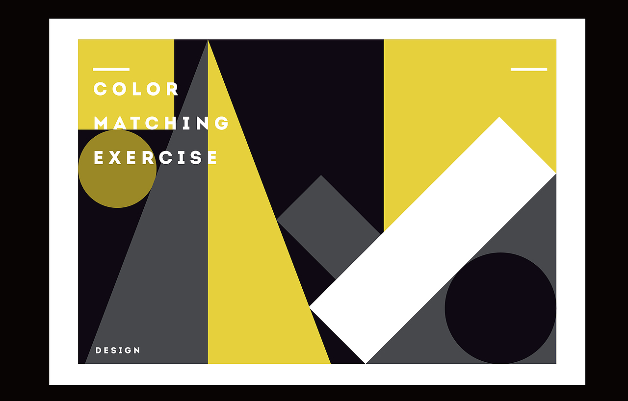 配色练习-Color matching exercise（图ZMTQzMDE0MDc2） - 海报 - 站酷设计师zHennessy原创素材 - 站酷ZCOOL