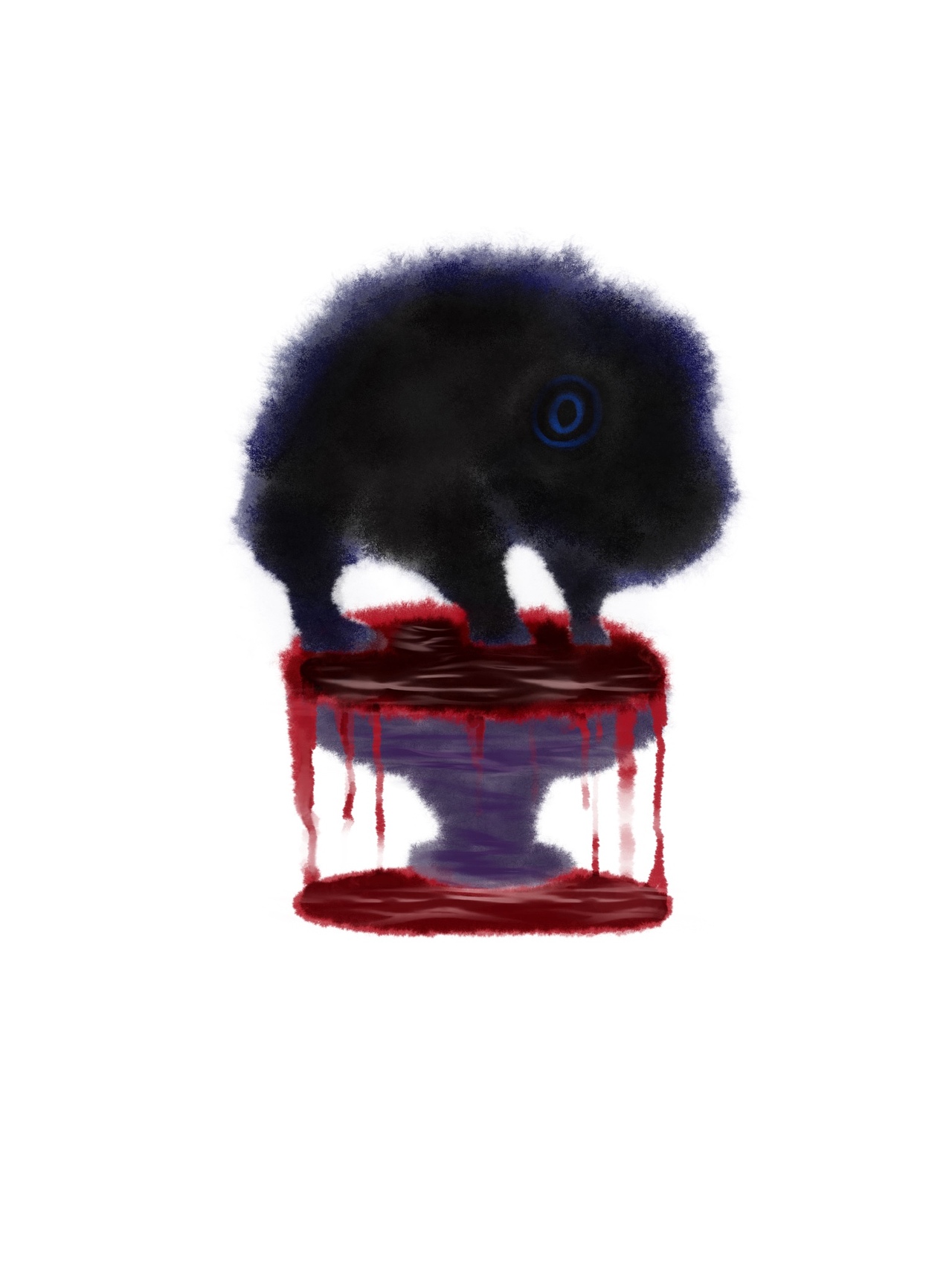 众生相-小怪兽（图ZMjQ3NjM3NjQ4） - 艺术插画 - 站酷设计师思想道德小标兵原创素材 - 站酷ZCOOL