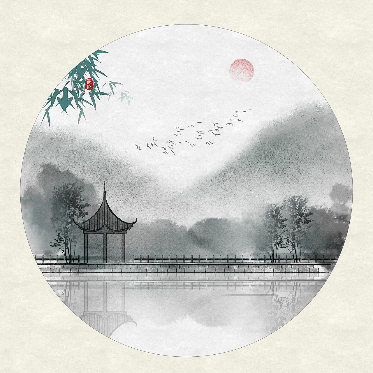 古风插画（图ZMTgwNDg3MjAw） - 艺术插画 - 站酷设计师屿瑟原创素材 - 站酷ZCOOL