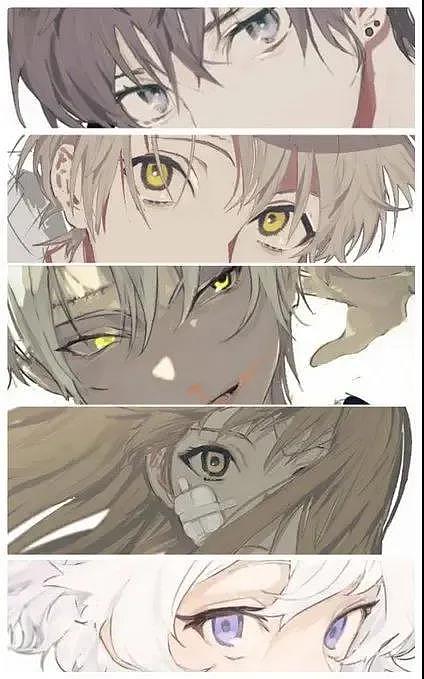 【绘画素材】分享一组“电眼”！