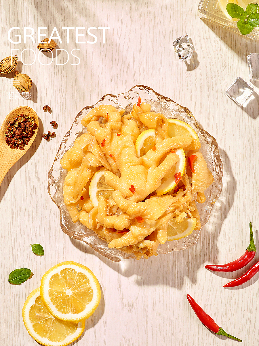 柠檬凤爪|紫燕×极食摄影