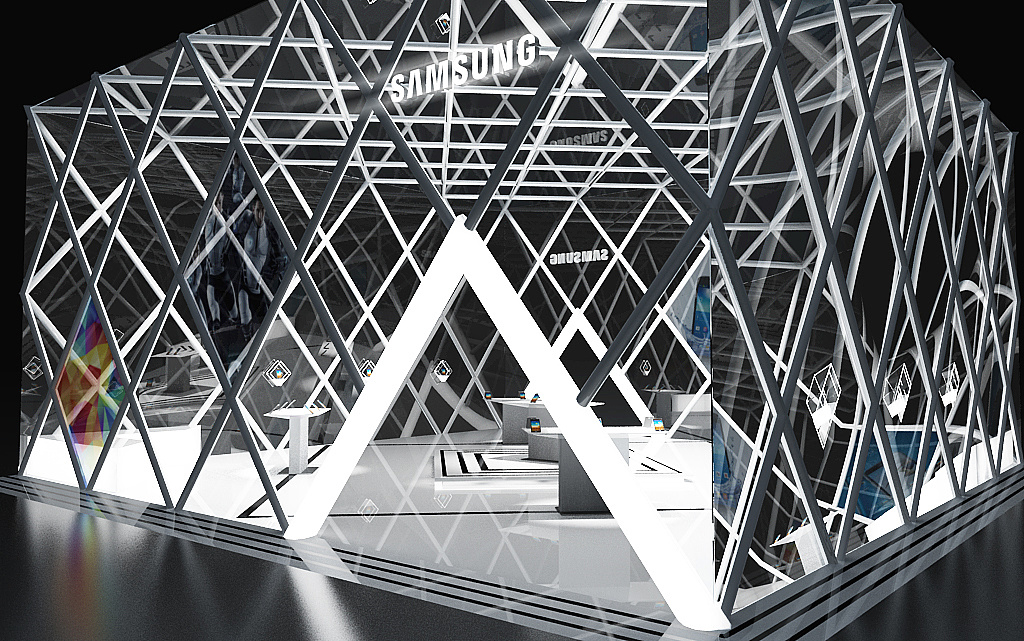 展会|三维|场景|aelaine - 原创作品 - 站酷 (zcool)