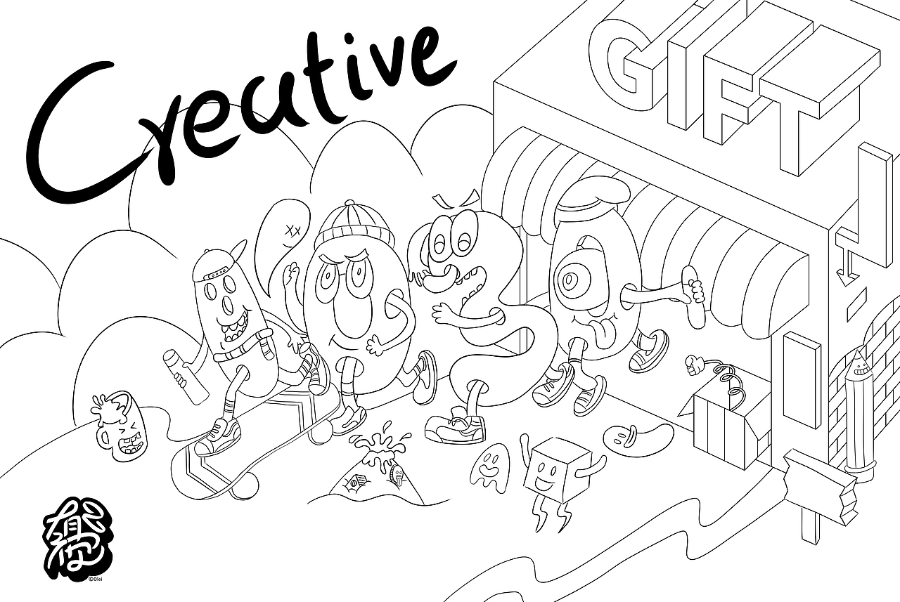 1030创意插画（图ZMjA1ODQwMjI0） - 概念设定 - 站酷设计师哦磊磊原创素材 - 站酷ZCOOL